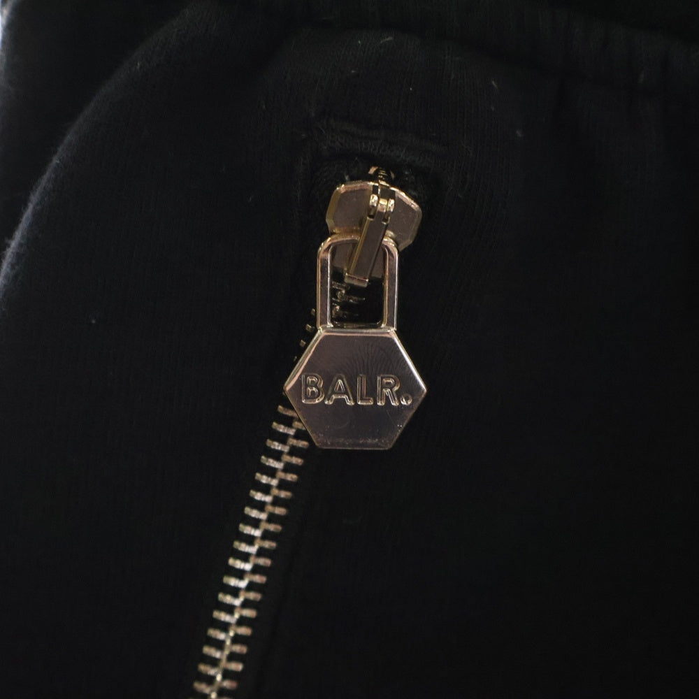 BALR.(ボーラー) SERIES SWEAT SHORT PANT シリーズ スウェットショーツ ハーフパンツ ブラック