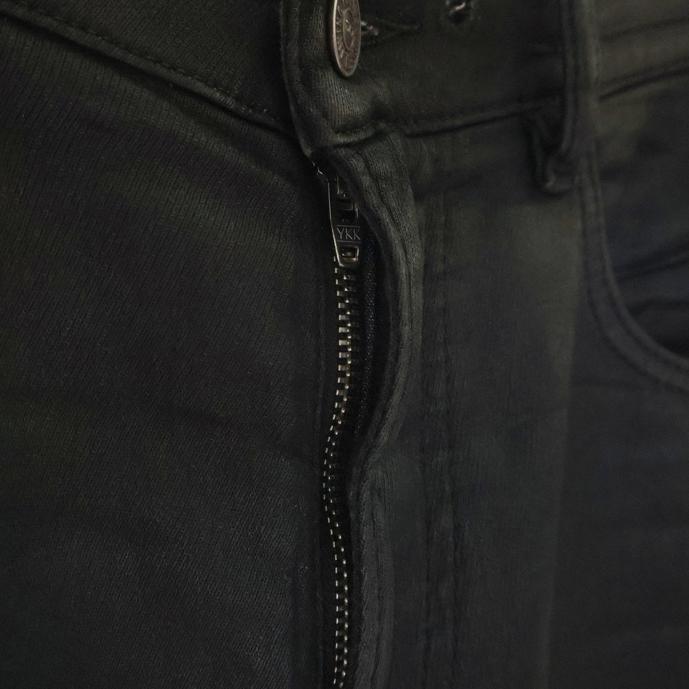 DIESEL(ディーゼル) SLIM 2060 D-STRUKT JOGGJEANS ウエストリブ切り替え スリムフィット スキニージーンズ デニムパンツ ブラック A15377
