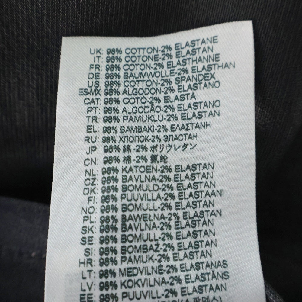 DIESEL(ディーゼル) SLIM 2060 D-STRUKT JOGGJEANS ウエストリブ切り替え スリムフィット スキニージーンズ デニムパンツ ブラック A15377