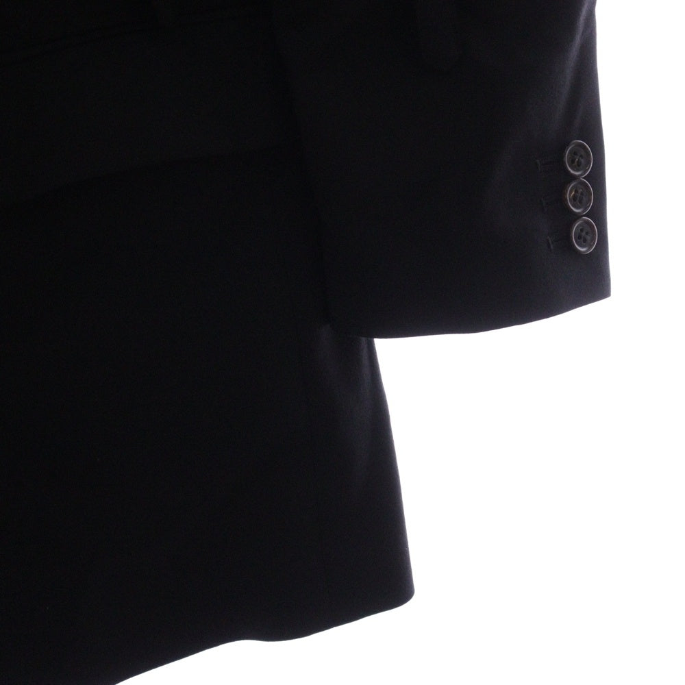 NOIR KEI NINOMIYA(ノワール ケイニノミヤ) 25SS Buckle-Detail Jacket バックルディティール ウールオックスベルトジャケット ブラック レディース 3O-J005 AD2024