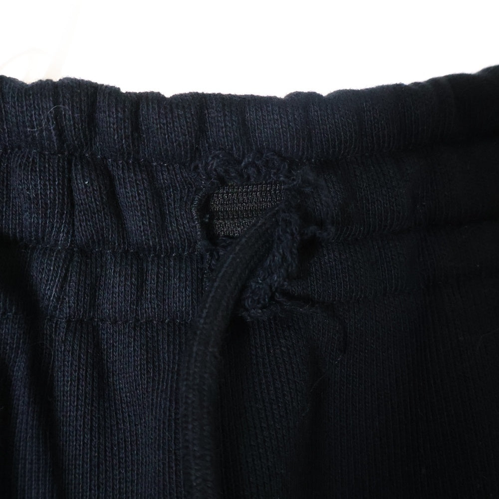 DENIM TEARS(デニムティアーズ) ×CACTUS PLANT FLEA MARKET カクタス プラント フリー マーケット フラワープリントデザイン スウェットパンツ ブラック