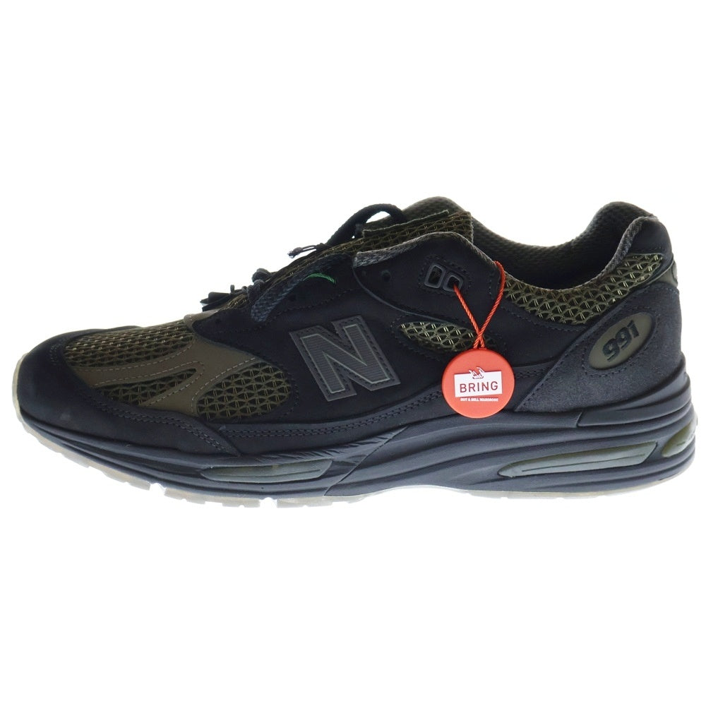New Balance(ニューバランス) × STONE ISLAND U991SD2 991V2 BLACK ストーンアイランド 991V2 ローカットスニーカー ブラック US11/29cm