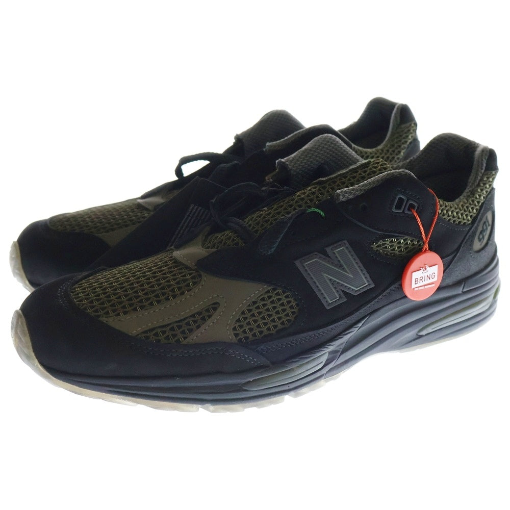 New Balance(ニューバランス) × STONE ISLAND U991SD2 991V2 BLACK ストーンアイランド 991V2 ローカットスニーカー ブラック US11/29cm