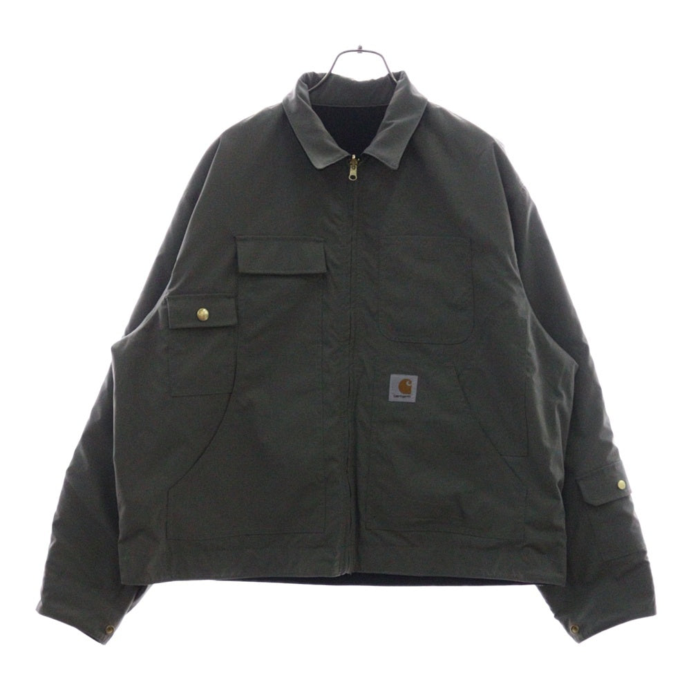 Carhartt WIP(カーハート ダブリューアイピー) ×INVINCIBLE REVERSIBLE DETROIT JACKET インヴィンシブル リバーシブルデトロイトジャケット ブラック/グレー
