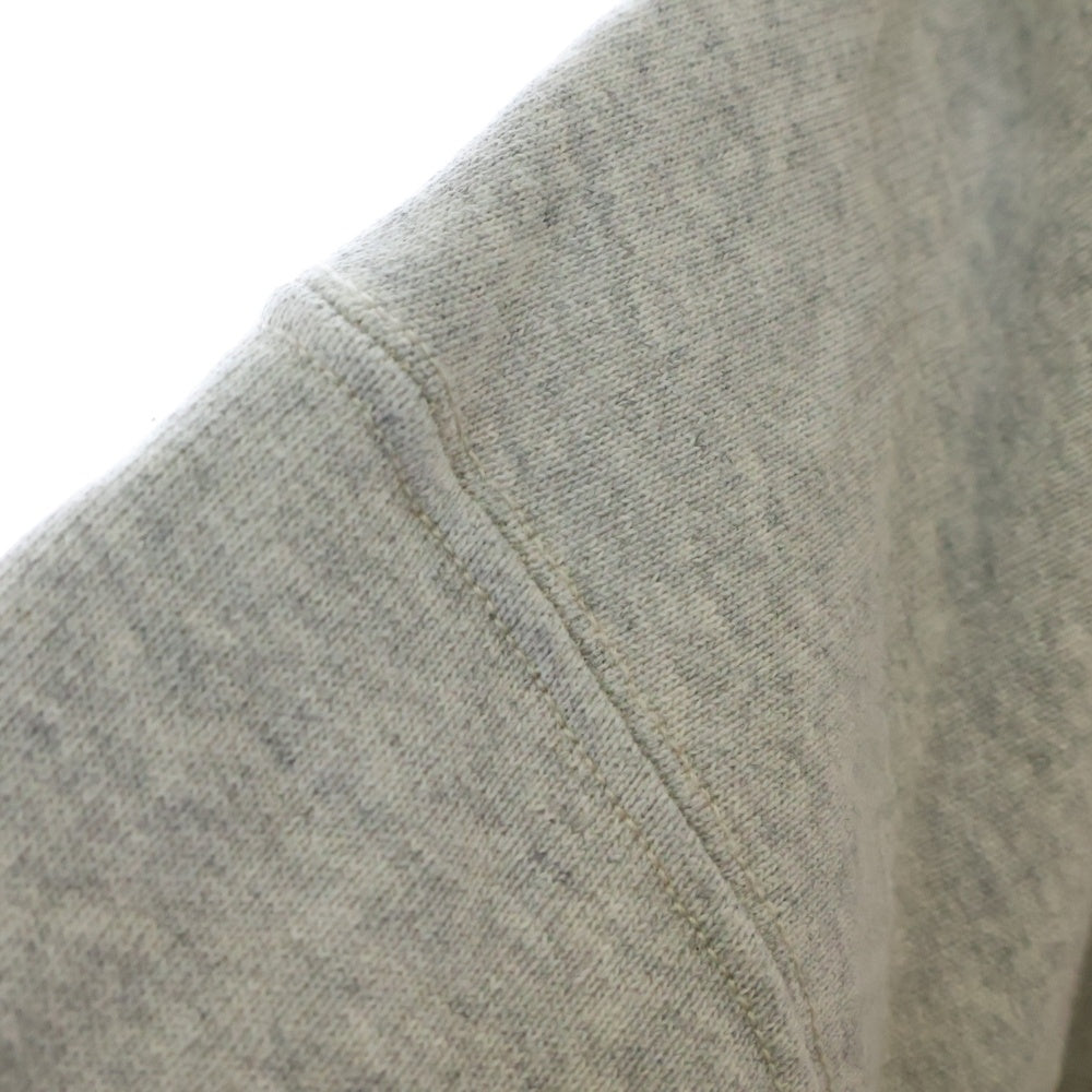 READY MADE(レディメイド) 21AW HOODIE R MUTT アールマット スウェット プルパーカー グレー RE-CO-GR-00-00-195