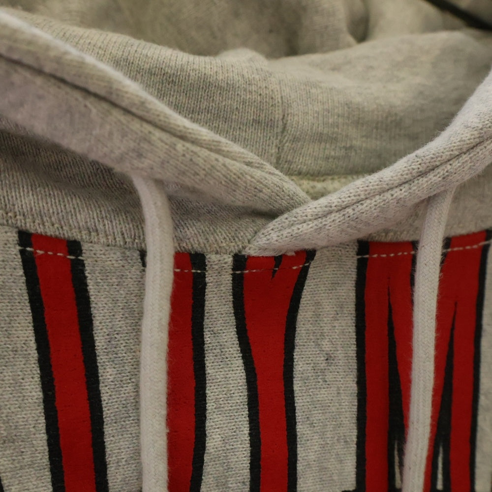 READY MADE(レディメイド) 21AW HOODIE R MUTT アールマット スウェット プルパーカー グレー RE-CO-GR-00-00-195