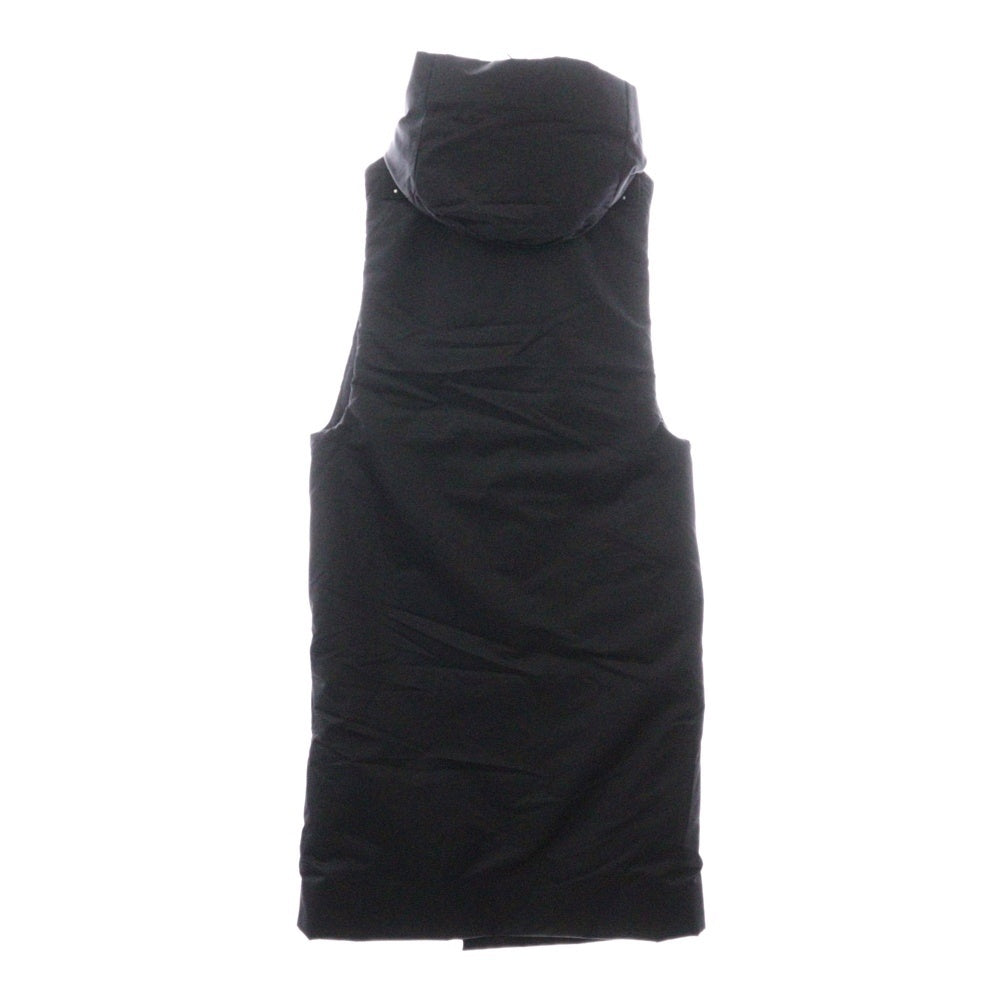 Rick Owens(リックオウエンス) 23AW HOODED LINER COAT フーデッド ライナー ナイロンコート ノースリーブ ブラック RR02C7921-BR