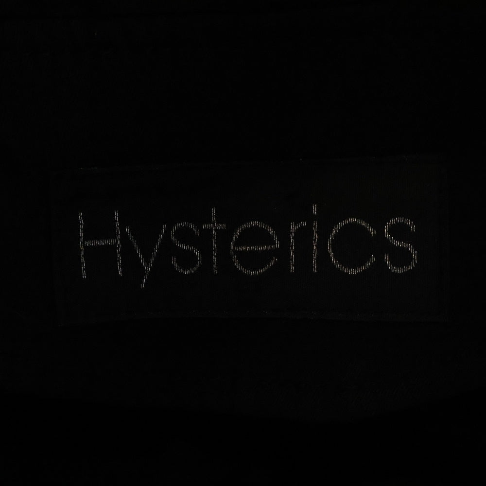 HYSTERICS(ヒステリックス) ベンタイル コットン ベルトカラー トレンチコート ブラック 3AC-1460