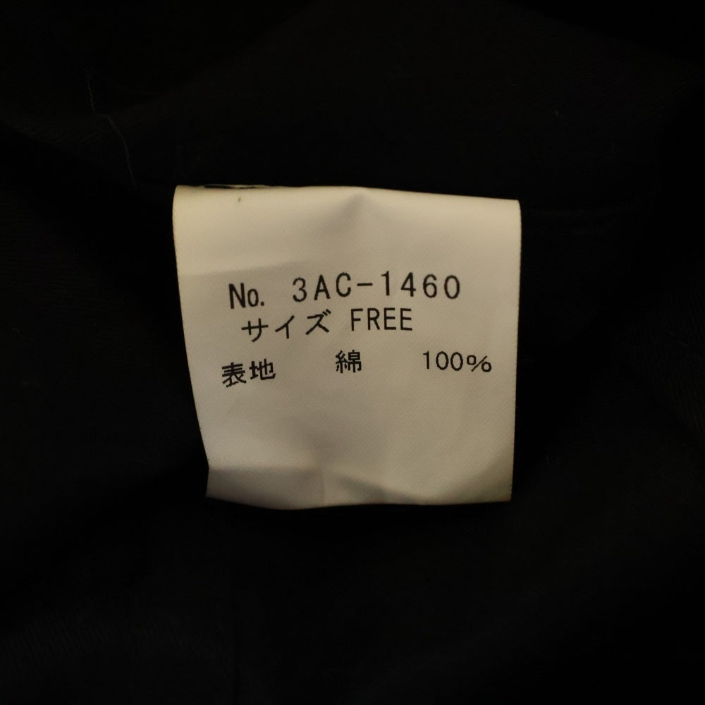 HYSTERICS(ヒステリックス) ベンタイル コットン ベルトカラー トレンチコート ブラック 3AC-1460