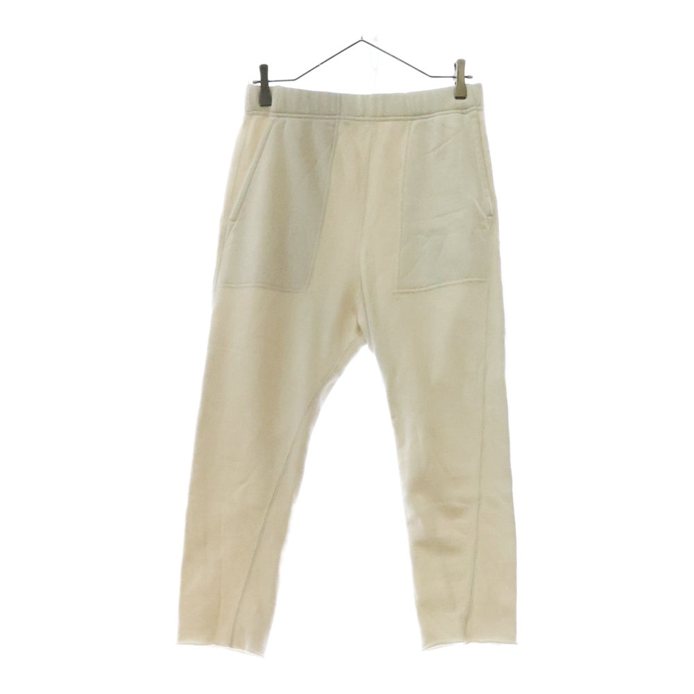 L'Appartement(アパルトモン) 24SS L´Appartement Sarrouel Sweat Pants サルエルスウェットパンツ アイボリー 24-030-560-9101-1-0