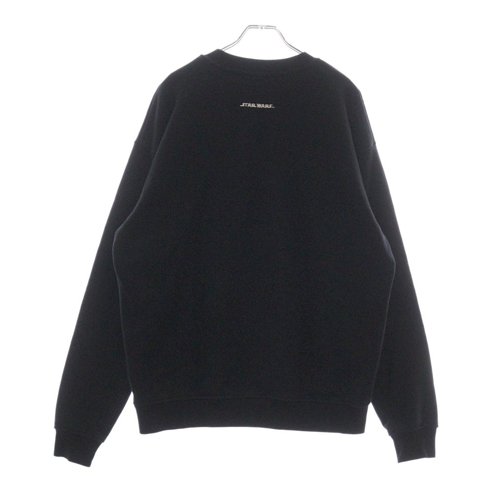 KITH(キス) ×STAR WARS VADER CREWNECK スターウォーズ クルーネックスウェットトレーナー ブラック KHM030211