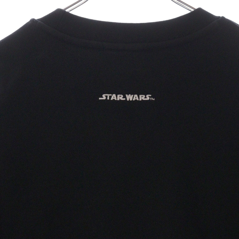 KITH(キス) ×STAR WARS VADER CREWNECK スターウォーズ クルーネックスウェットトレーナー ブラック KHM030211