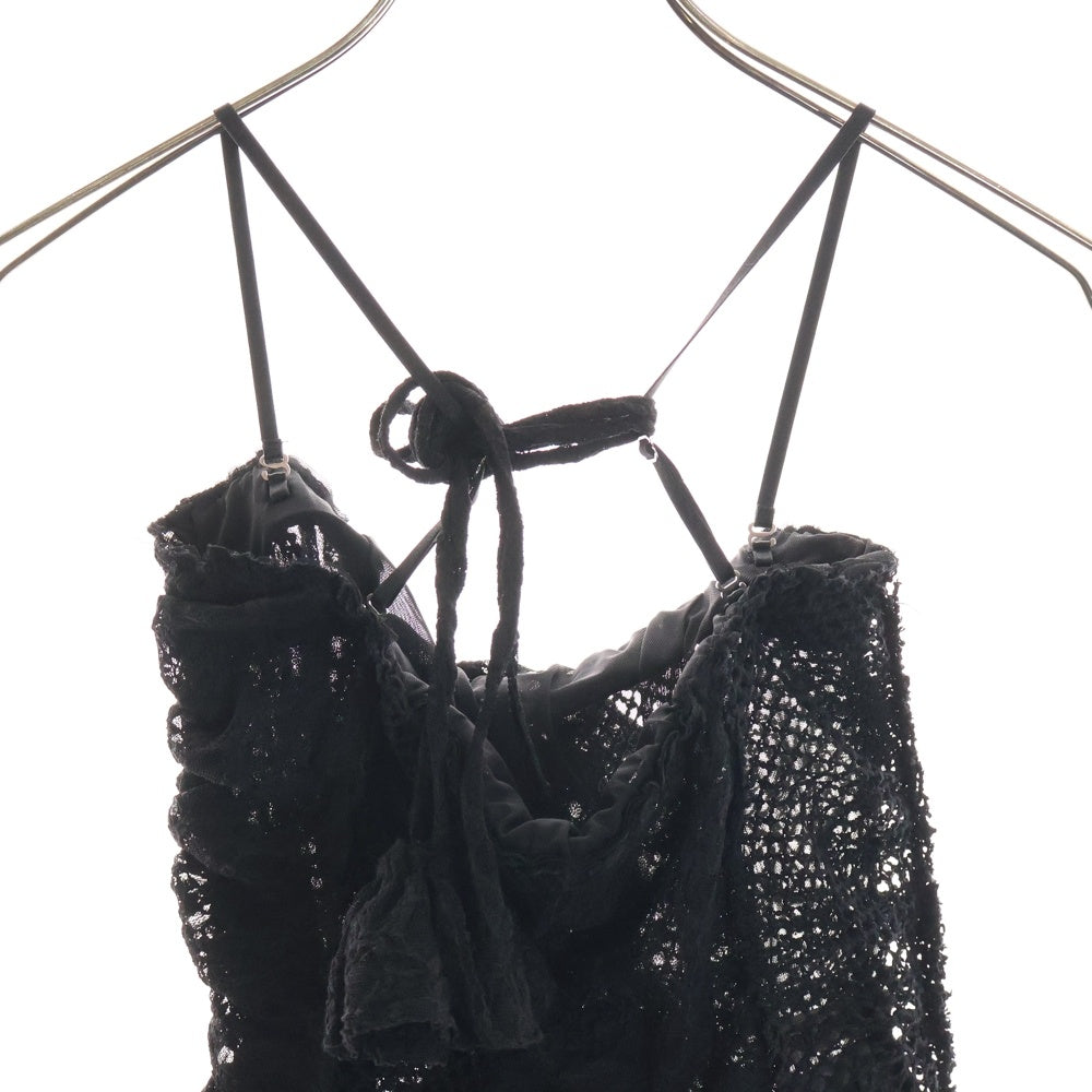 PRANK PROJECT(プランクプロジェクト) メッシュレースローズチューブトップ ブラック レディース 31241315208