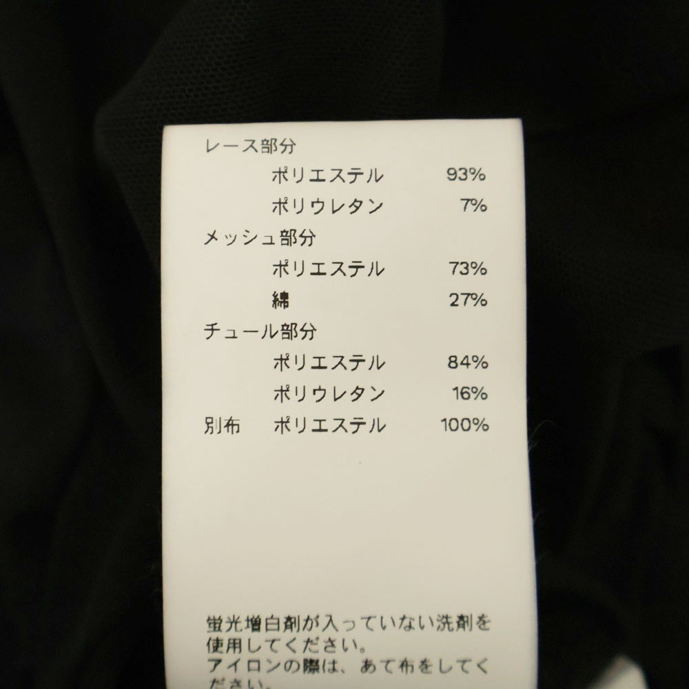 PRANK PROJECT(プランクプロジェクト) メッシュレースローズチューブトップ ブラック レディース 31241315208