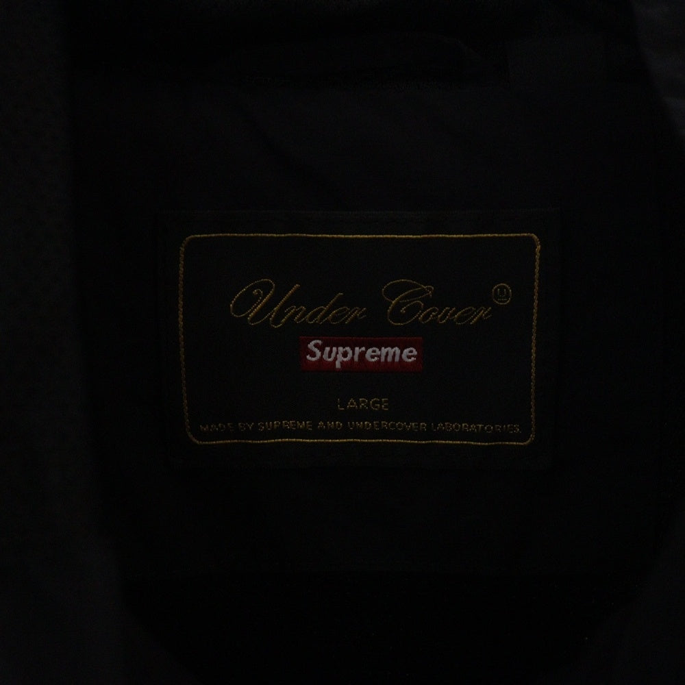 SUPREME(シュプリーム) 23SS × UNDERCOVER Track Jacket アンダーカバー ロゴ刺繍 トラックジャケット ブルゾン ブラック