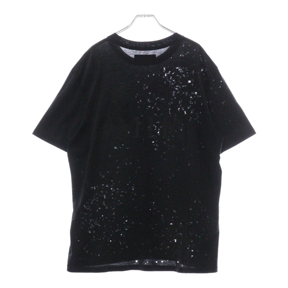 AMIRI(アミリ) 24SS MAロゴプリント ショットガン Tシャツ 半袖カットソー ブラック SRAMJYTE1002SMRBC00