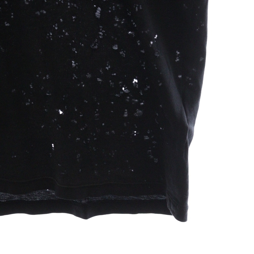 AMIRI(アミリ) 24SS MAロゴプリント ショットガン Tシャツ 半袖カットソー ブラック SRAMJYTE1002SMRBC00