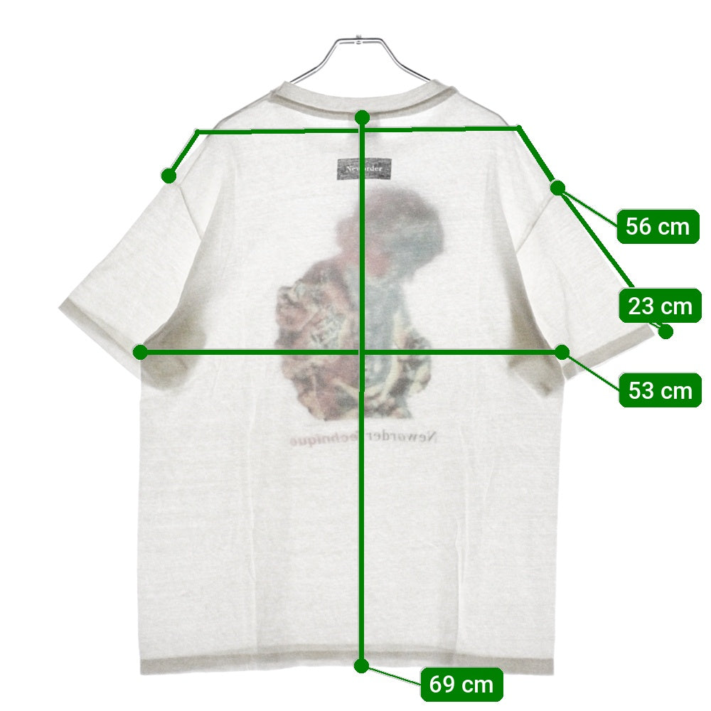 VINTAGE(ヴィンテージ) 80S VINTAGE NEWORDER TECHNIQUE ヴィンテージ ニューオーダーテクニーク 半袖Tシャツ カットソー ホワイト