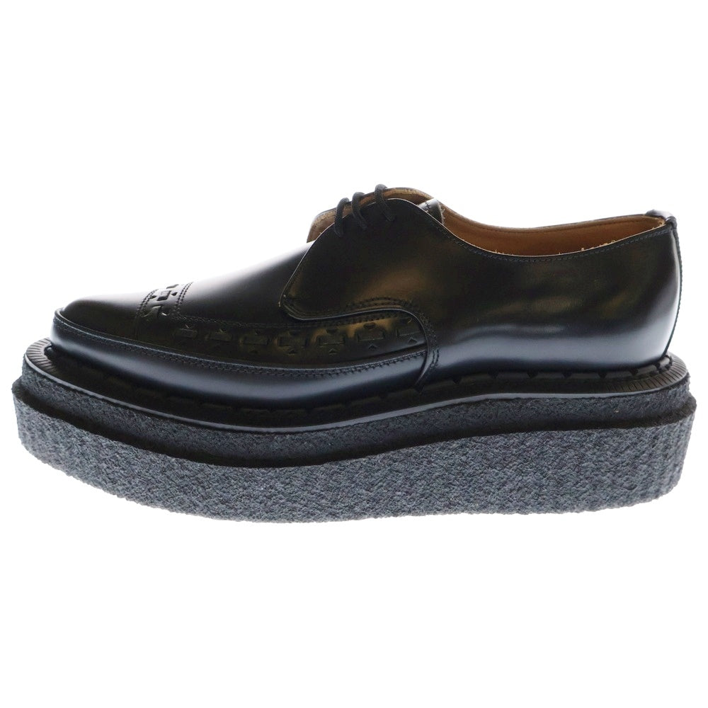Sacai(サカイ) ×GEORGE COX ジョージコックス ラバーソール レザー ドレスシューズ ブラック 21-05764