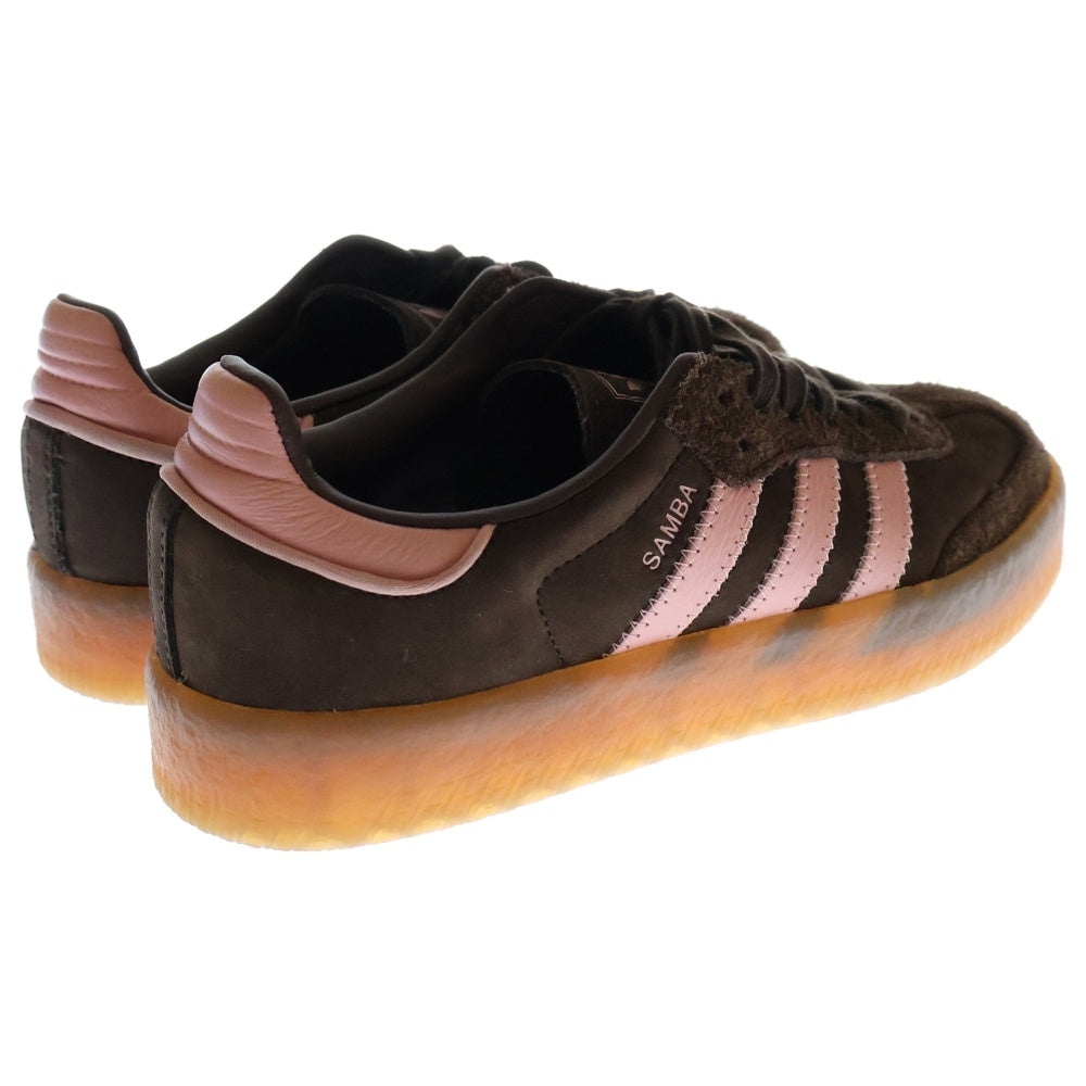 adidas Originals(アディダスオリジナルス) SAMBAE WMNS WONDER MAUVE GUM M2 DARK BROWN サンベイ ウィメンズ ワンダーモーブ ガムM2 ローカットスニーカー US6/23cm JI2744