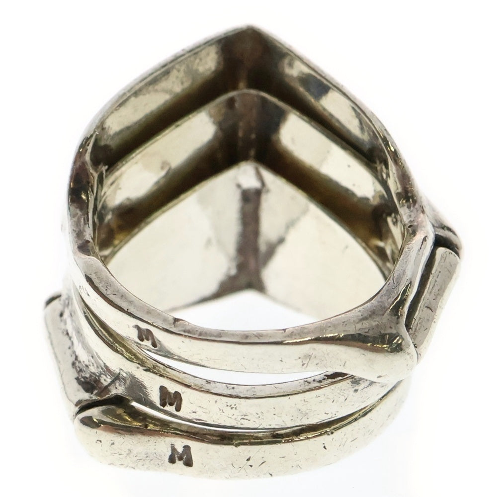 Vivienne Westwood(ヴィヴィアンウエストウッド) KNUCKLEDUSTER ナックルダスター オーブ アーマーリング シルバー