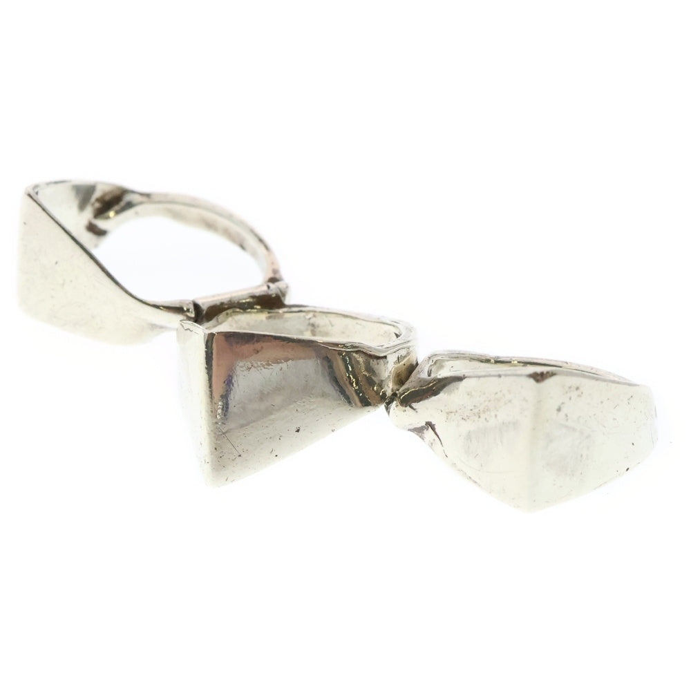 Vivienne Westwood(ヴィヴィアンウエストウッド) KNUCKLEDUSTER ナックルダスター オーブ アーマーリング シルバー