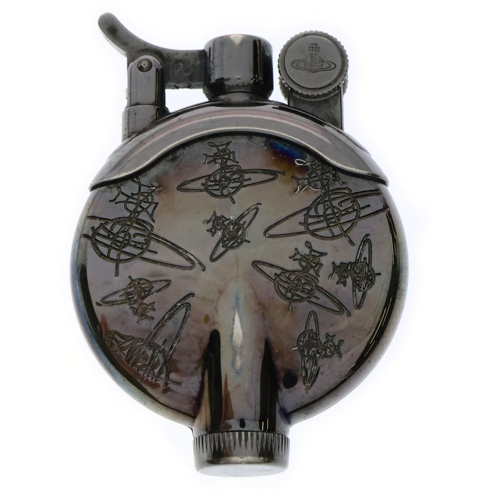 Vivienne Westwood(ヴィヴィアンウエストウッド) オーブ柄 タンク型 オイルライター ガンメタ