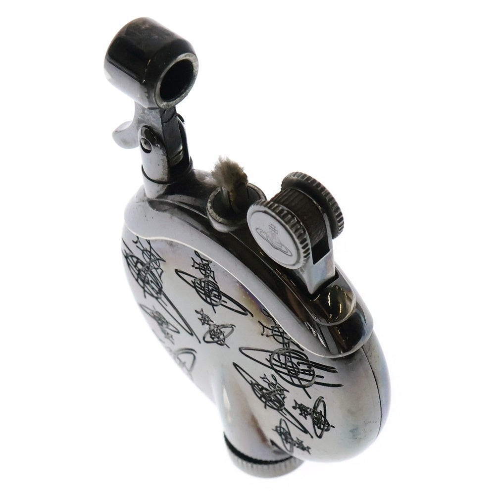 Vivienne Westwood(ヴィヴィアンウエストウッド) オーブ柄 タンク型 オイルライター ガンメタ
