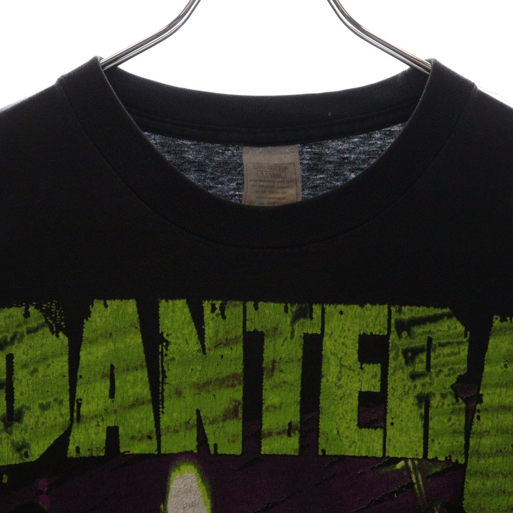 VINTAGE(ヴィンテージ) 90S VINTAGE PANTERA BEYOND DRIVEN ヴィンテージ パンテラ ビヨンド ドリブン 両面プリント ロングスリーブ 長袖Tシャツ カットソー ブラック