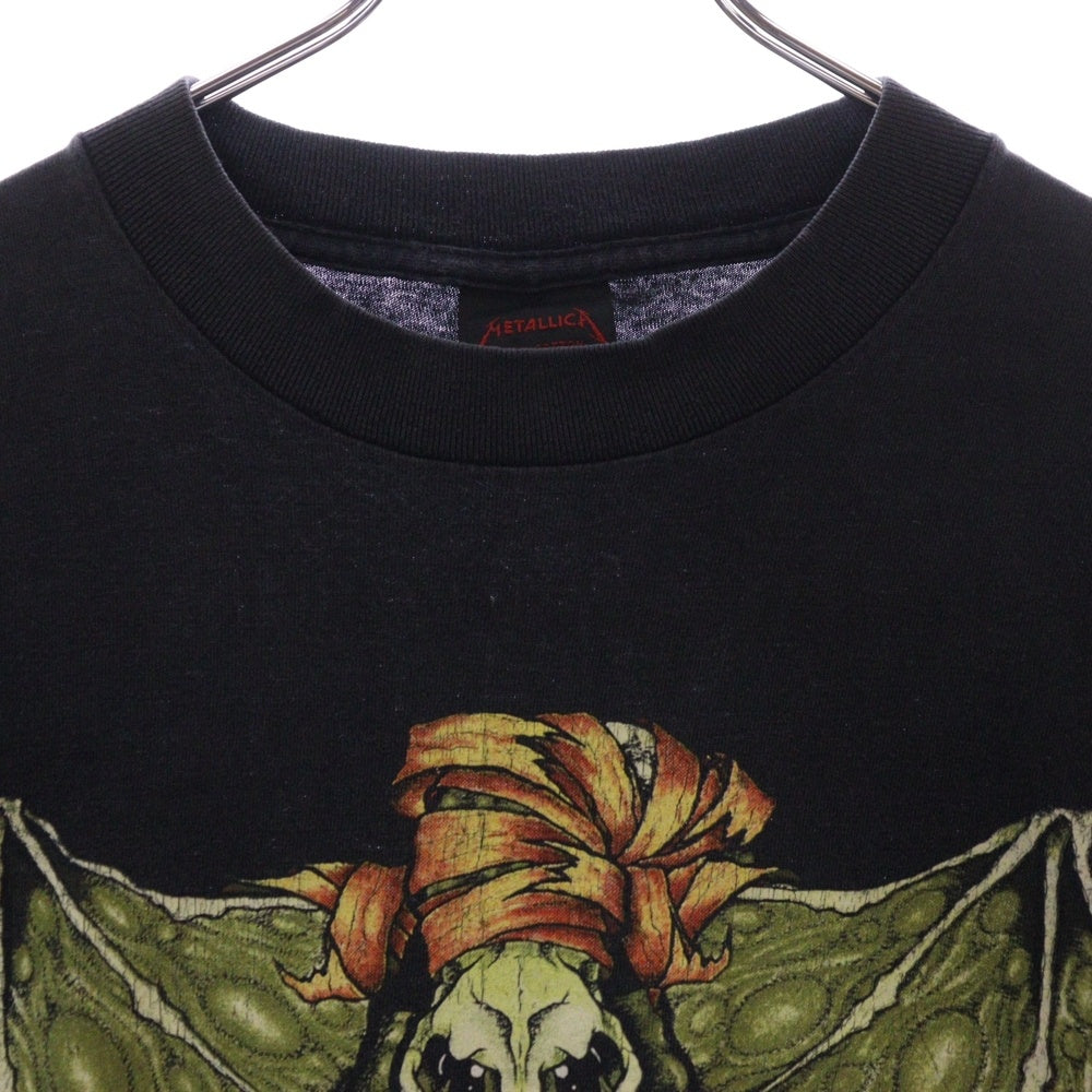 VINTAGE(ヴィンテージ) 90S VINTAGE METALLICA PUSHEAD WHEREVER I MAY ROAM TEE メタリカ パスヘッド ウェアエヴァー アイ メイ ロウム 両面プリント クルーネック 半袖Tシャツ