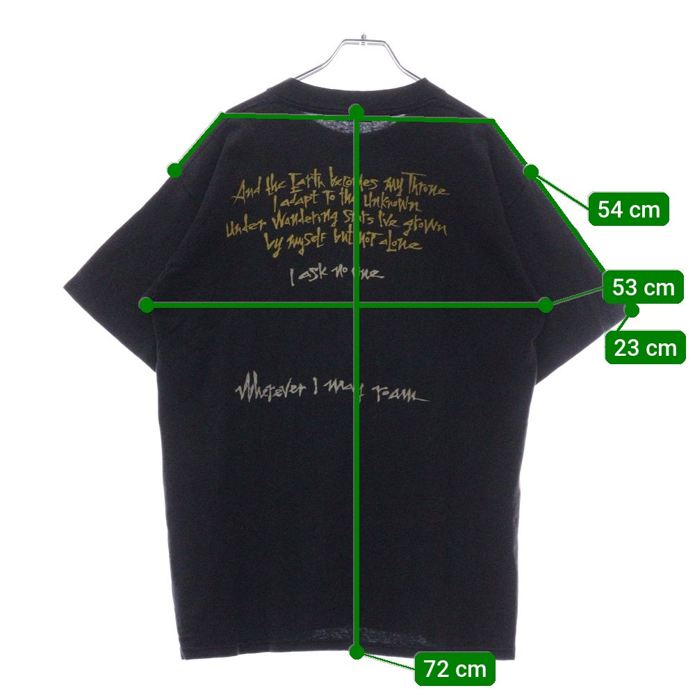 VINTAGE(ヴィンテージ) 90S VINTAGE METALLICA PUSHEAD WHEREVER I MAY ROAM TEE メタリカ パスヘッド ウェアエヴァー アイ メイ ロウム 両面プリント クルーネック 半袖Tシャツ