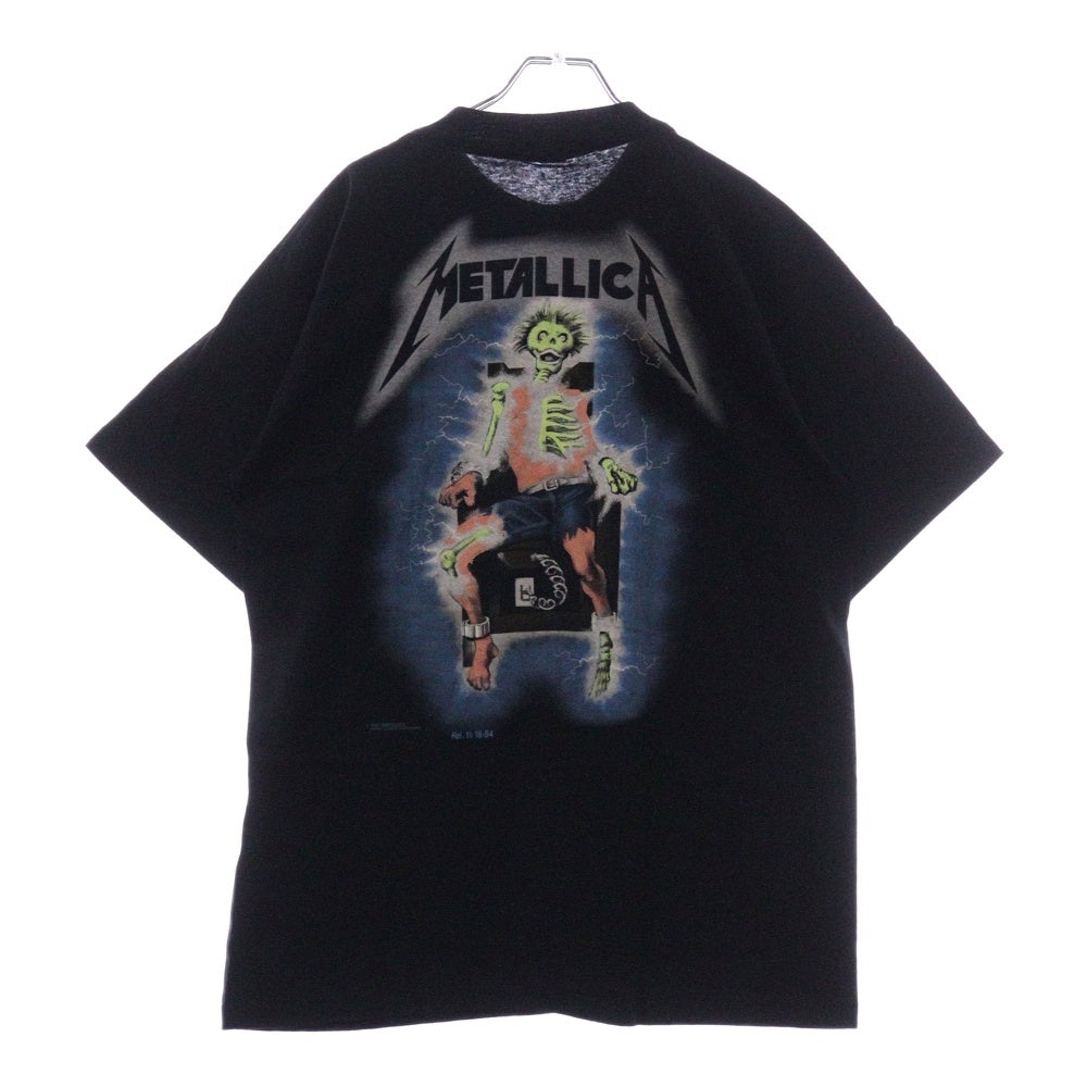 VINTAGE(ヴィンテージ) 90S VINTAGE METALLICA KILL'EM ALL TEE TENNESSEE RIVER ヴィンテージ メタリカ 両面プリント クルーネック 半袖Tシャツ カットソー ブラック