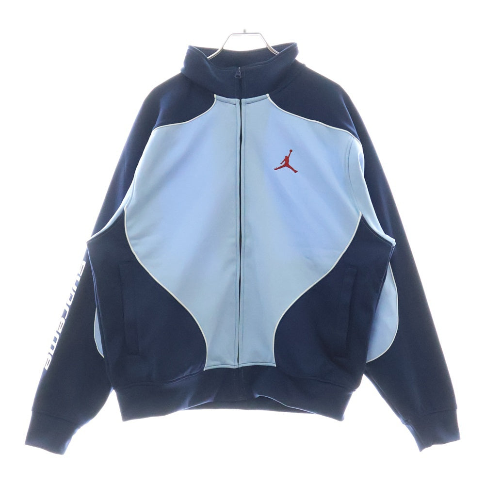 SUPREME(シュプリーム) 24AW ×Jordan Tricot Track Jacket ジョーダン トリコット ジップアップトラックジャケット ブルー HF0830-436