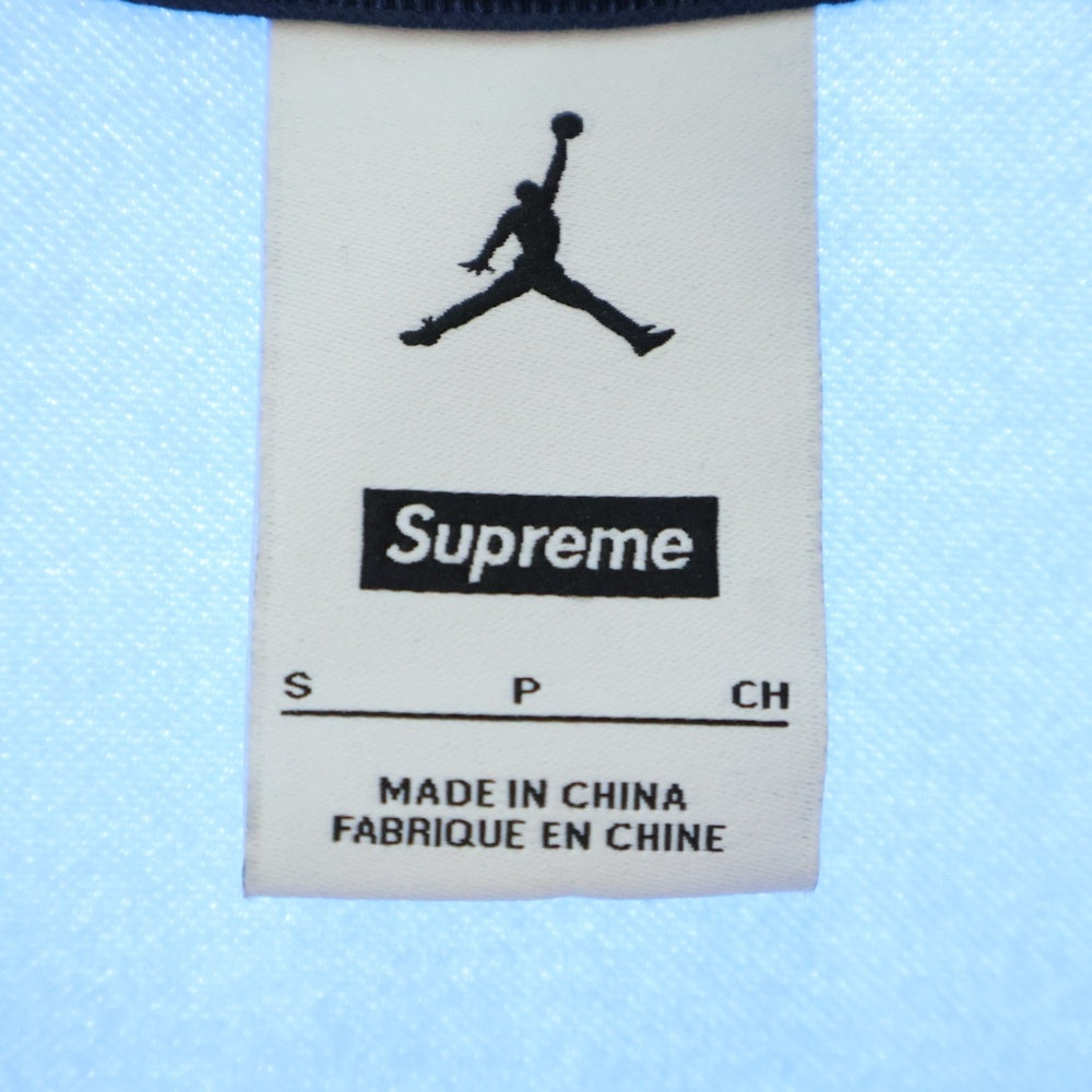 SUPREME(シュプリーム) 24AW ×Jordan Tricot Track Jacket ジョーダン トリコット ジップアップトラックジャケット ブルー HF0830-436