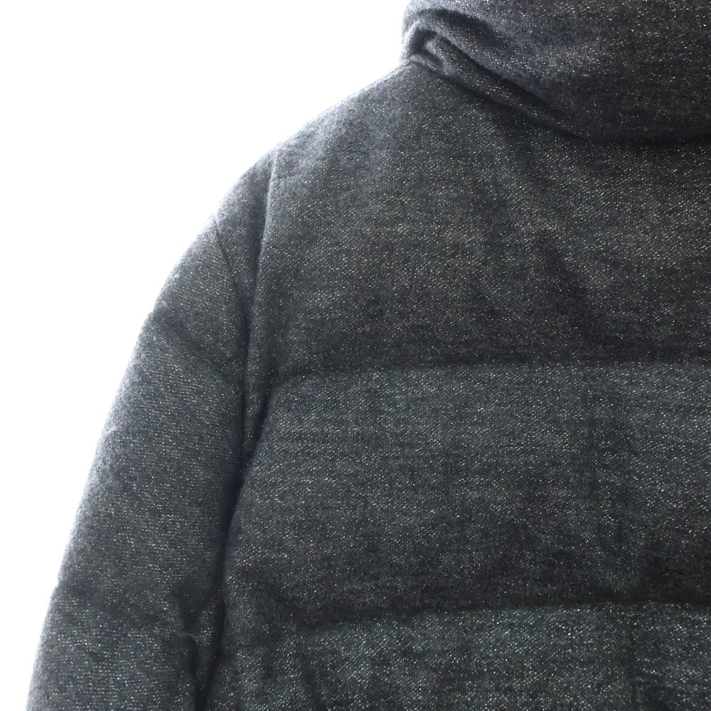 MONCLER(モンクレール) 20AW TORCON GIUBBOTTO トルコン ラメ ウール ジップアップ ダウンジャケット グレー F20931B54200 54APF