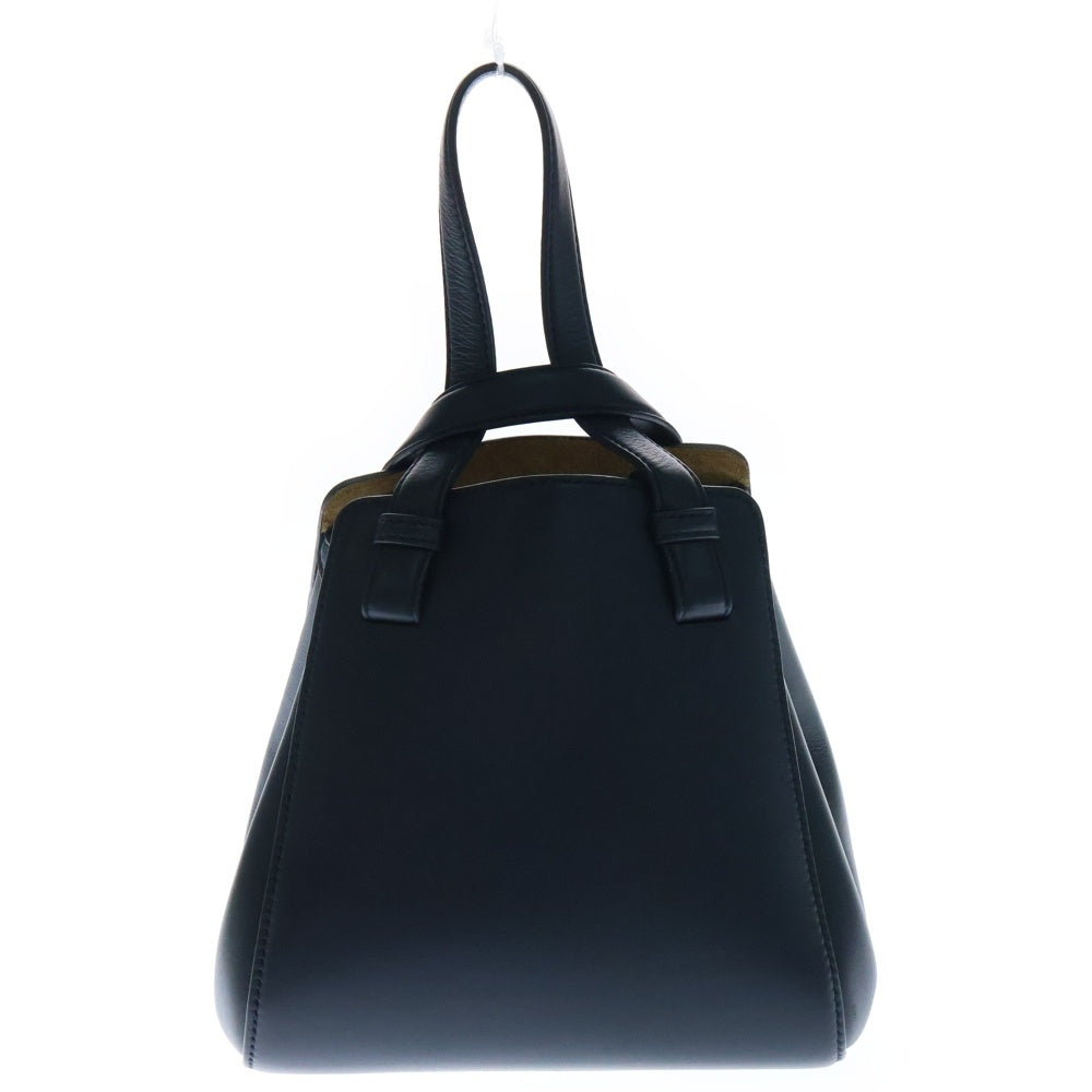 LOEWE(ロエベ) ハンモックナゲット 2Way レザー ショルダー ハンドバッグ レディース ネイビー