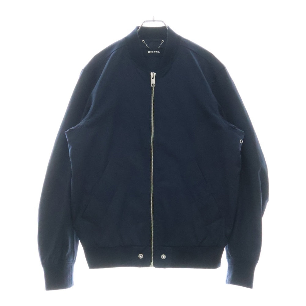 DIESEL(ディーゼル) MA-1 フライトジャケット ジップアップブルゾン ネイビー