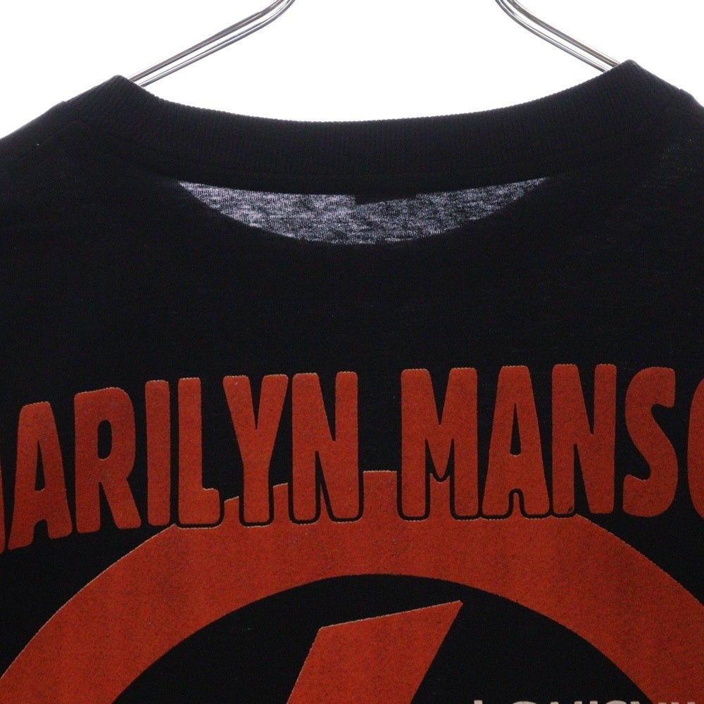 VINTAGE(ヴィンテージ) 90S VINTAGE MARILYN MANSON ANTICHRIST SUPERSTAR BOOTLEG ブートレグ マリリンマンソン アンチクライストスーパースター 両面プリント 半袖Tシャツ