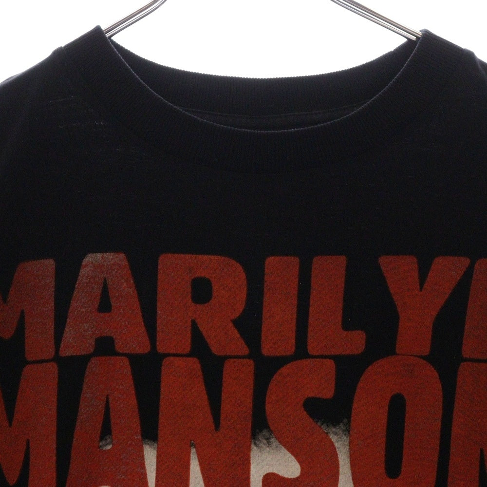 VINTAGE(ヴィンテージ) 90S VINTAGE MARILYN MANSON ANTICHRIST SUPERSTAR BOOTLEG ブートレグ マリリンマンソン アンチクライストスーパースター 両面プリント 半袖Tシャツ