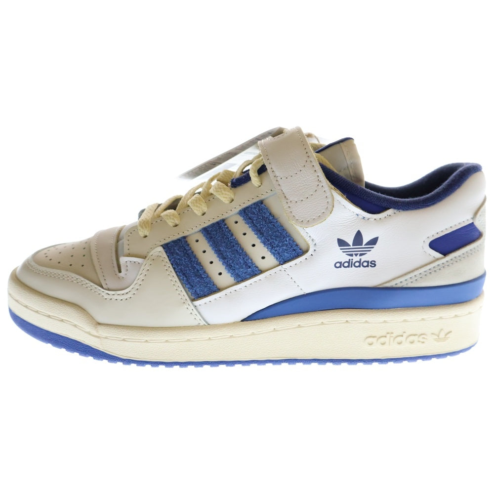 adidas(アディダス) FORUM 84 LOW フォーラム84 ローカットスニーカー ホワイト/ブルー US8.5/26.5cm S23764
