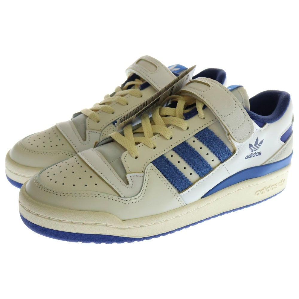 adidas(アディダス) FORUM 84 LOW フォーラム84 ローカットスニーカー ホワイト/ブルー US8.5/26.5cm S23764