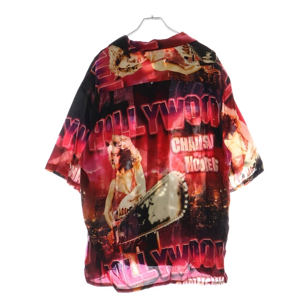 WACKO MARIA(ワコマリア) 23SS HOLLYWOOD CHAINSAW HOOKERS S/S HAWAIIAN SHIRT ハリウッド チェーンソー フッカーズ ショートスリーブ ハワイアン 半袖シャツ HCH-WM-HI01