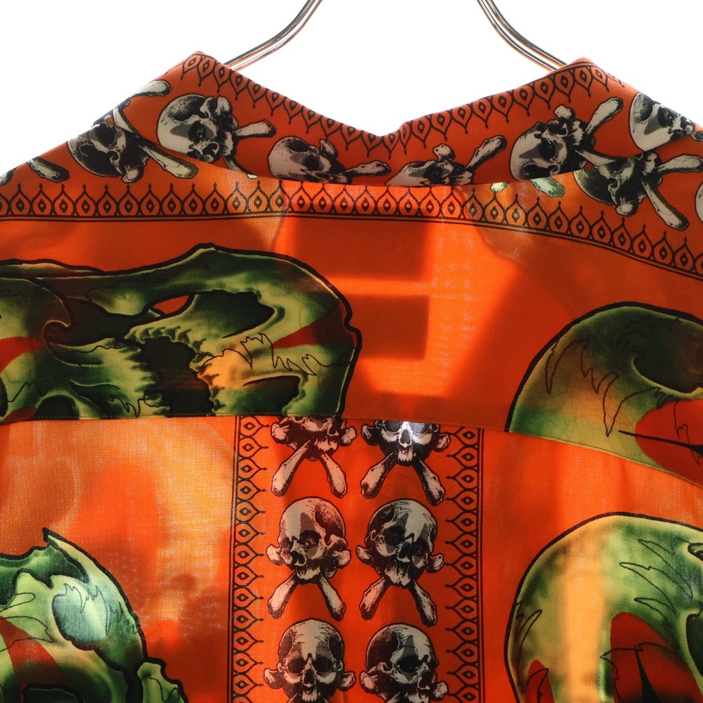 WACKO MARIA(ワコマリア) 21SS ×56 TATTOO STUDIO S/S HAWAIIAN SHIRT 56 タトゥー スタジオ ショートスリーブ ハワイアン 半袖シャツ オレンジ/グリーン 56TS-WM-HI06