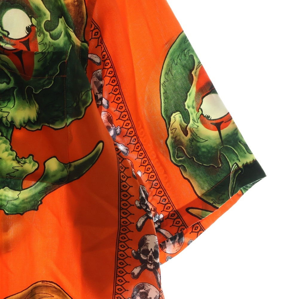 WACKO MARIA(ワコマリア) 21SS ×56 TATTOO STUDIO S/S HAWAIIAN SHIRT 56 タトゥー スタジオ ショートスリーブ ハワイアン 半袖シャツ オレンジ/グリーン 56TS-WM-HI06
