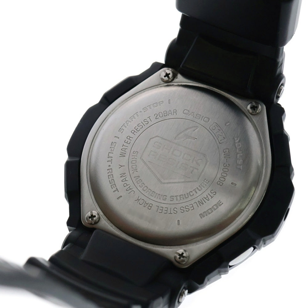 CASIO G-SHOCK(カシオ ジーショック) スカイコックピット クロノグラフ ソーラー 腕時計 ブラック GW-3000B-1AJF