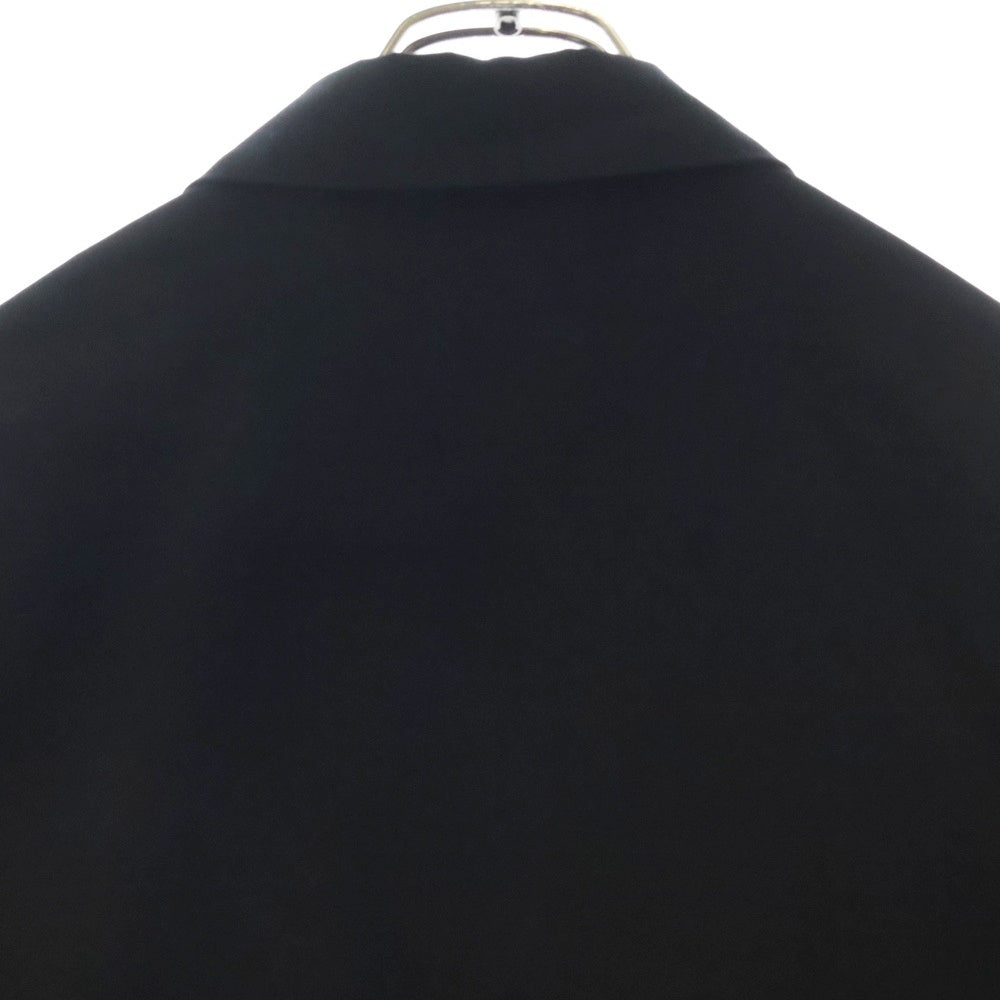 TAAKK(ターク) 24SS STUDIOUS別注 スラッシュ キルト エンブロイダリー 長袖 ブルゾン ジャケット ブラック TA24SS-BL023STU