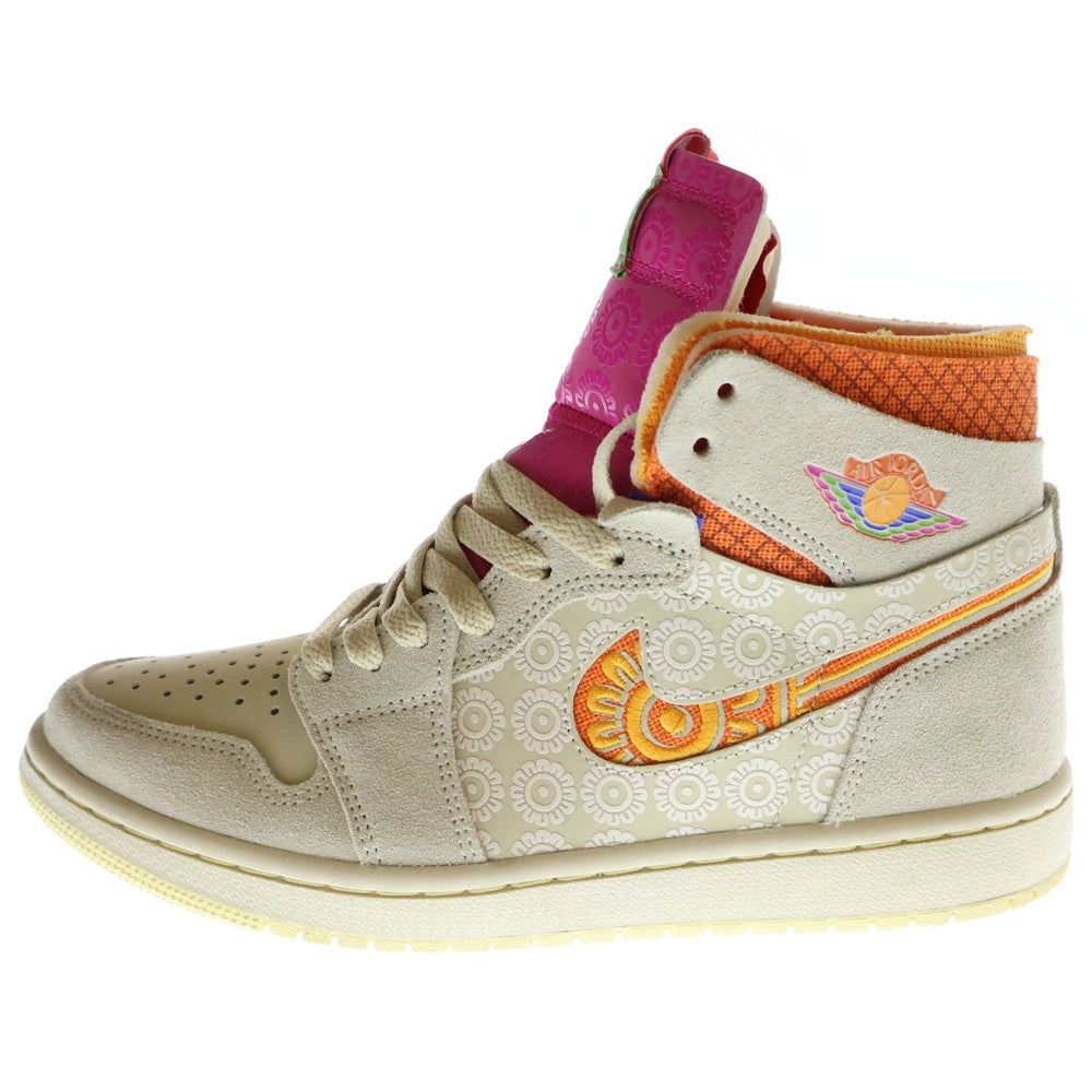 NIKE(ナイキ) AIR JORDAN 1 ZOOM AIR CMFT エア ジョーダン1 ズーム エア コンフォート ハイカットスニーカー ベージュ US7.5/25.5cm FB2931-288