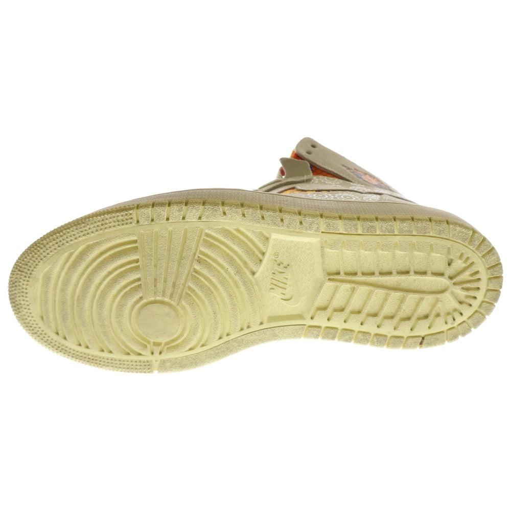 NIKE(ナイキ) AIR JORDAN 1 ZOOM AIR CMFT エア ジョーダン1 ズーム エア コンフォート ハイカットスニーカー ベージュ US7.5/25.5cm FB2931-288