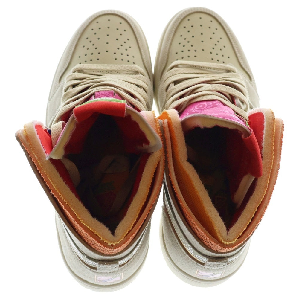 NIKE(ナイキ) AIR JORDAN 1 ZOOM AIR CMFT エア ジョーダン1 ズーム エア コンフォート ハイカットスニーカー ベージュ US7.5/25.5cm FB2931-288