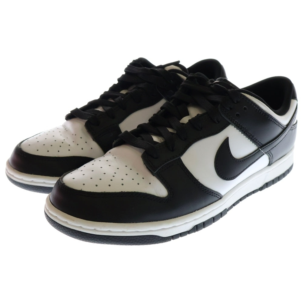 NIKE(ナイキ) DUNK LOW RETRO ダンク レトロ パンダ ローカットスニーカー ホワイト/ブラック US8/26.0cm DD1391-100